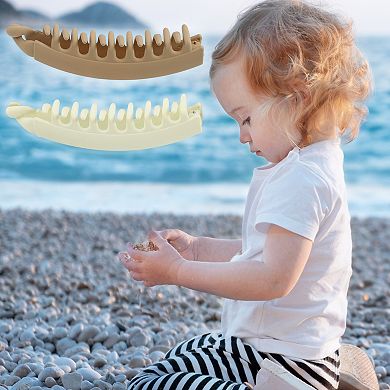 4 Pcs Interlocking Ponytail Banana Clip Hair Accessories Clip