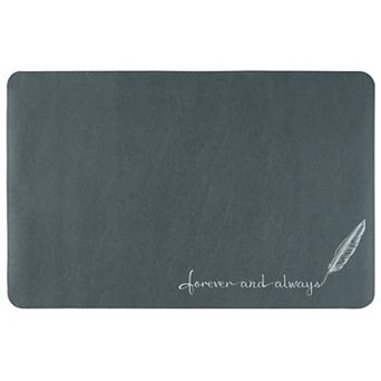 Absorbent Quick Drying Bath Mat Non-slip Floor Rug Rubber Backed For Bathroom Shower Sink, 16" X 24"