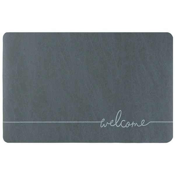 Absorbent Quick Drying Bath Mat Nonslip Floor Rug Rubber Backed For