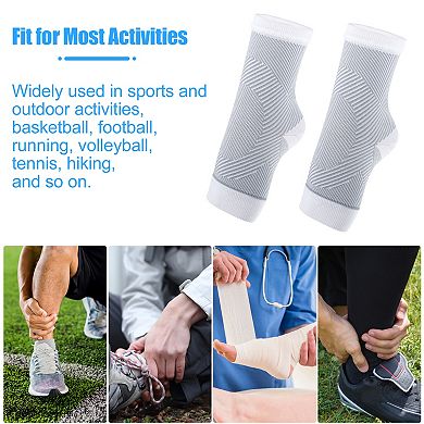 1 Pair Ankle Compression Sleeve Socks Foot Ankle Support Brace