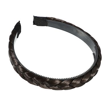 Headband Synthetic Hair Plaited Headband Braid Braided 0.59 Inch Wide