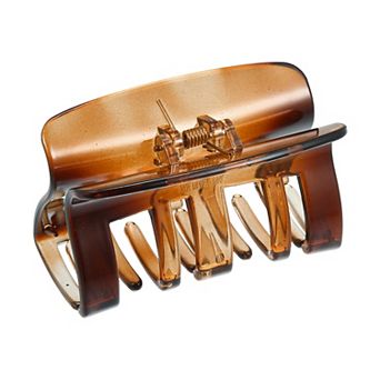 Claw Clip Hair Accessories No Slip Plastic Brown for Women Girl Hair Clip 3.07"