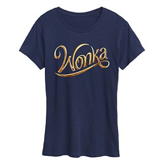 Women's Wonka Logo 3D Graphic Tee