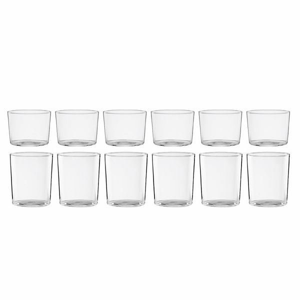 Oneida Short & Tall Stackable Glasses 12piece Set