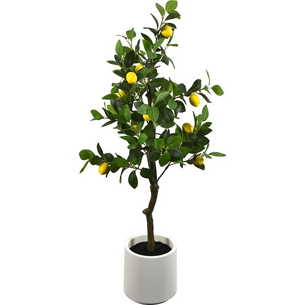 Artificial Lemon Tree Floor Decor