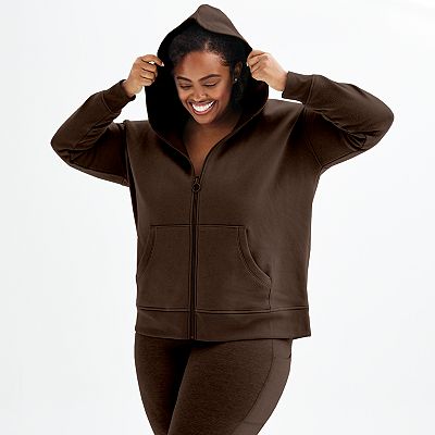 Plus Size Tek Gear Ultrasoft Fleece Hoodie Jacket