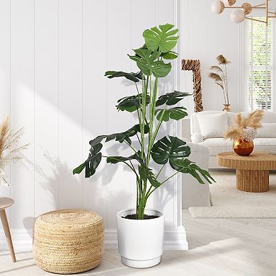 Artificial Monstera Tree Floor Decor