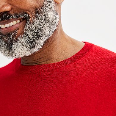 Men's Apt. 9® Merino Blend Crewneck Sweater