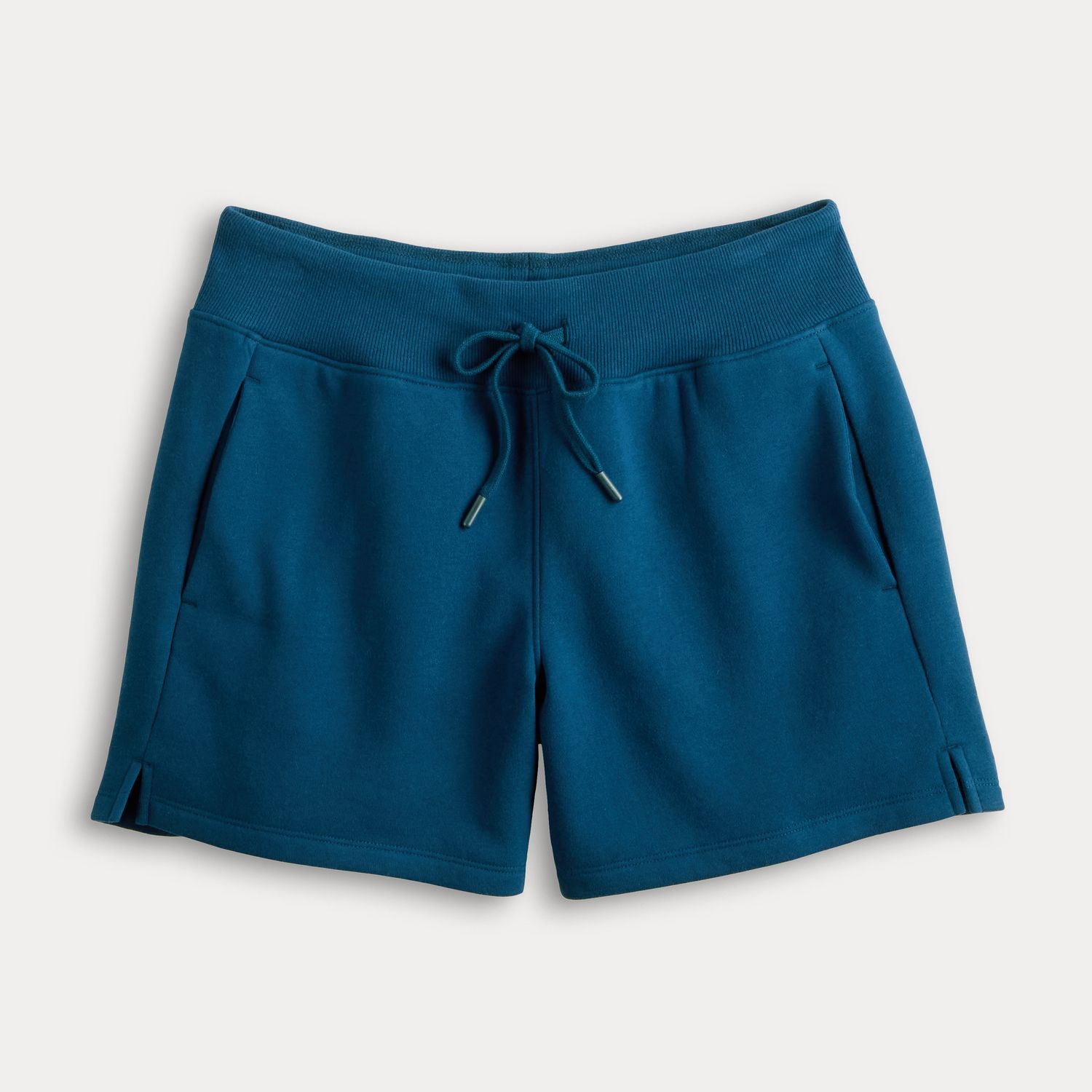 Short polaire femme Tek Gear ultra doux vert citron taille L NEUF avec