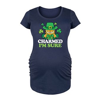 Maternity Garfield Charmed I'm Sure Graphic Tee