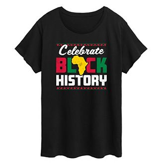 Plus Celebrate Black History Month Graphic Tee