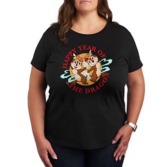 Disney's Chip And Dale Plus Year of the Dragon Graphic Tee