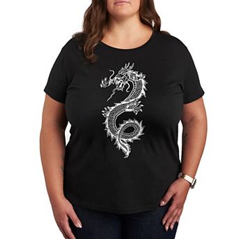 Plus Chinese Dragon Graphic Tee