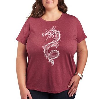 Plus Chinese Dragon Graphic Tee