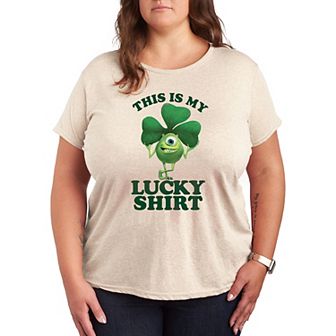 Disney / Pixar's Monsters, Inc. Plus My Lucky Shirt Graphic Tee