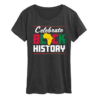 Women's Celebrate Black History Month Graphic Tee