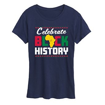 Women's Celebrate Black History Month Graphic Tee