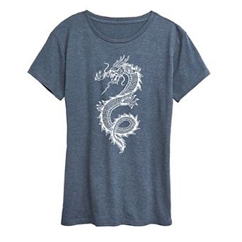 Women's Chinese Dragon Graphic Tee