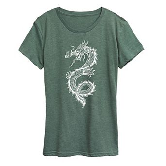 Women's Chinese Dragon Graphic Tee