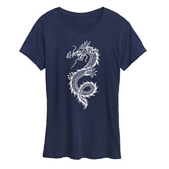 Women's Chinese Dragon Graphic Tee