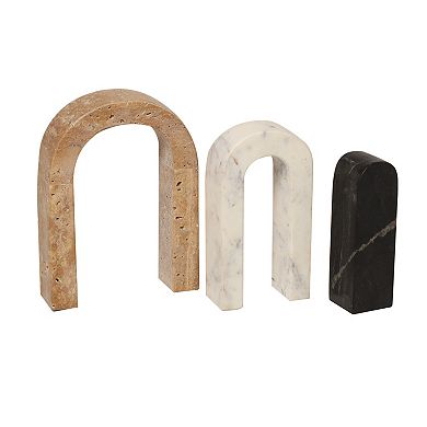 Everyday Decor 3-Piece Stone Arch Table Decoration Set