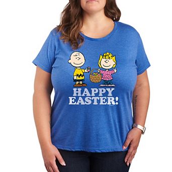Plus Peanuts Happy Easter Graphic Tee