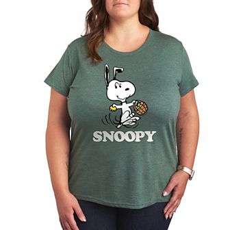 Plus Peanuts Snoopy Basket Graphic Tee