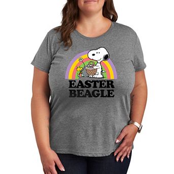Plus Peanuts Snoopy & Woodstock Easter Graphic Tee