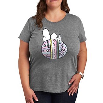 Plus Peanuts Snoopy Easter Egg Graphic Tee