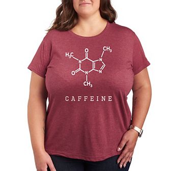 Plus Coffee Molecule Graphic Tee