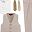 Beige White
