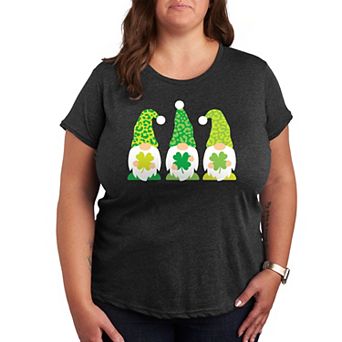 Plus St. Patrick's Day Gnomes Graphic Tee