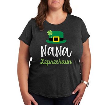 Plus Leprechaun Nana Graphic Tee