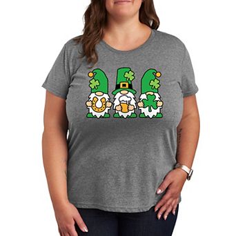 Plus St. Patrick's Gnomes Graphic Tee