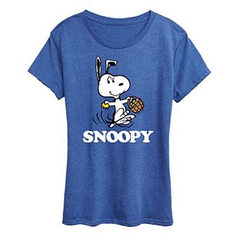 Women's Peanuts Snoopy Easter Basket Graphic Tee