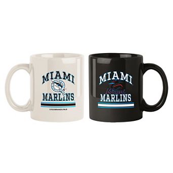 Miami Marlins 2-Pack 15oz. Color Mug Set