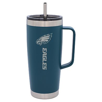 The Memory Company Philadelphia Eagles 26oz. Team Color Roadie Tumbler with Handle