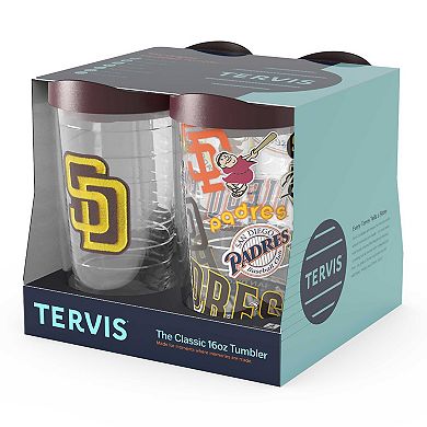 Tervis San Diego Padres Four-Pack 16oz. Classic Tumbler Set