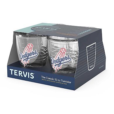 Tervis Los Angeles Dodgers Four-Pack 12oz. Emblem Tumbler Set