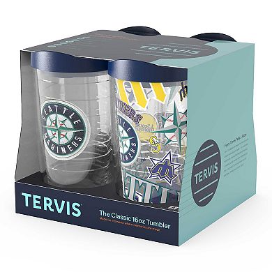 Tervis Seattle Mariners Four-Pack 16oz. Classic Tumbler Set