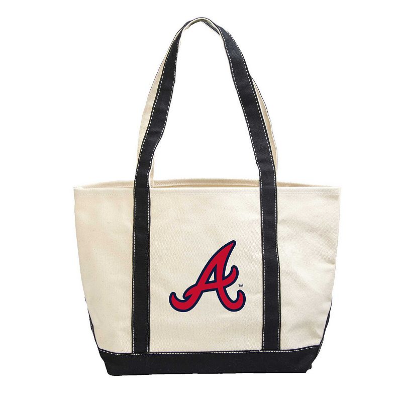 Atlanta Braves Canvas Tote Bag, Blue