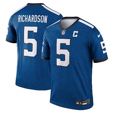 Men's Nike Anthony Richardson Royal Indianapolis Colts Alternate Legend Jersey