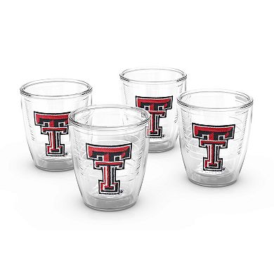 Tervis Texas Tech Red Raiders 4-Pack 12oz. Emblem Tumbler Set