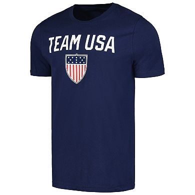 Men's Navy Team USA Shield T-Shirt