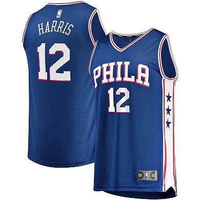 Men's Fanatics Branded Tobias Harris Royal Philadelphia 76ers Fast Break Replica Player Team Jersey - Icon Edition
