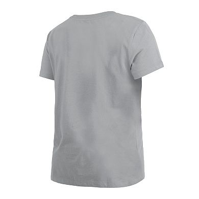 Women's New Era Gray Dallas Mavericks 2023/24 City Edition T-Shirt