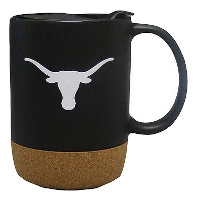 The Memory Company Texas Longhorns 16oz. Cork Bottom Mug with Lid
