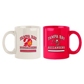 Tampa Bay Buccaneers 2-Pack 15oz. Color Mug Set