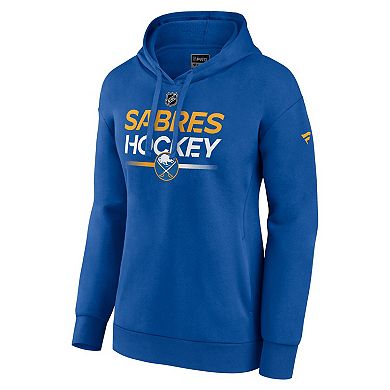 Women's Fanatics Branded  Royal Buffalo Sabres Authentic Pro Pullover Hoodie