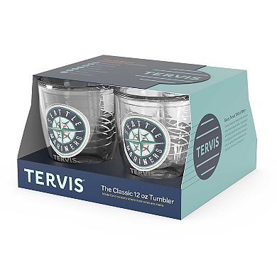 Tervis Seattle Mariners Four-Pack 12oz. Emblem Tumbler Set